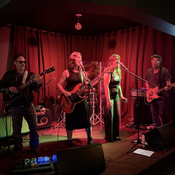 Band playing at Lot 46 Music Bar